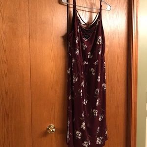 Maurices floral strappy dress